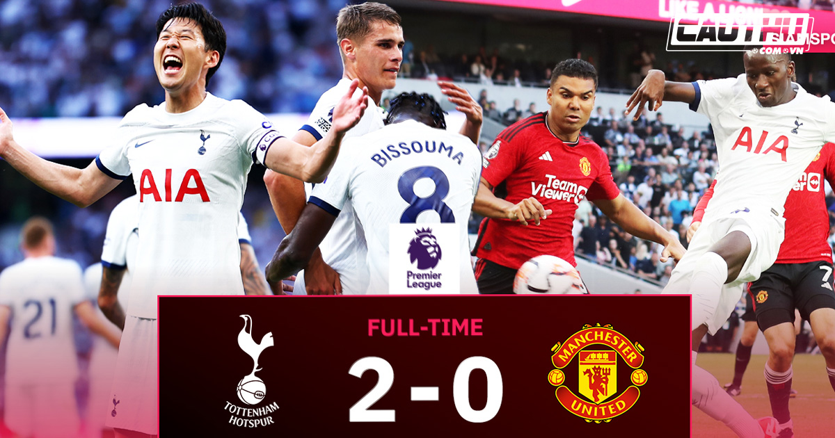 Bóng đá Anh - 2 điểm nhấn nổi bật nhất sau đại chiến Tottenham vs MU