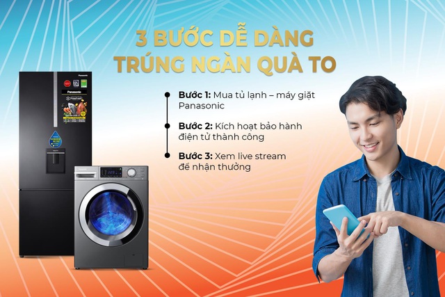Panasonic mở thưởng 1001 giải tiền mặt lên tới hơn 5.7 tỷ đồng - Ảnh 2.